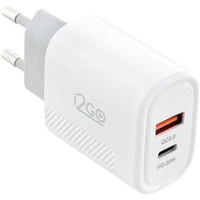 Fonte Turbo I2go Usb-C/Usb-A 20W