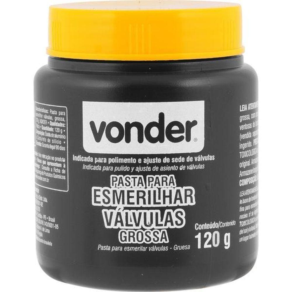 Pasta Para Esmerilhar Válvulas 120G Grossa - Vonder