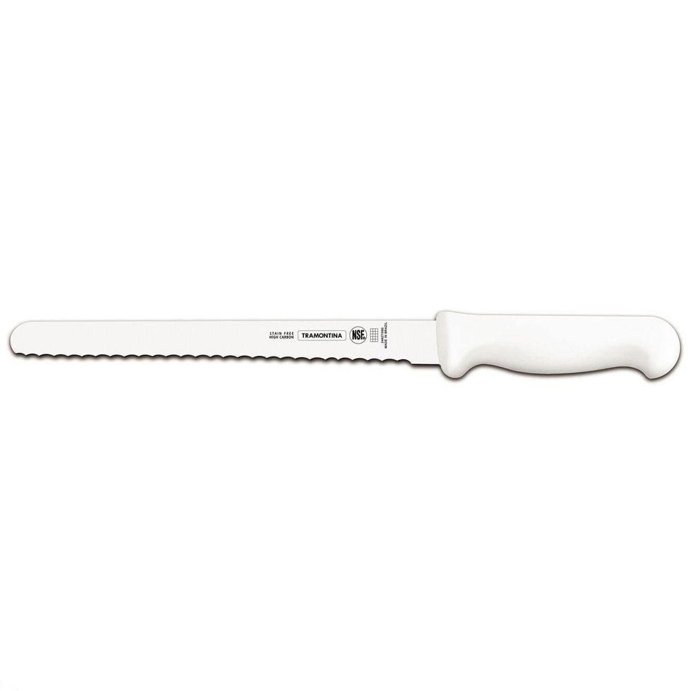 Faca para fiambres 10" Profissional Master Tramontina Cabo Branco Tramontina