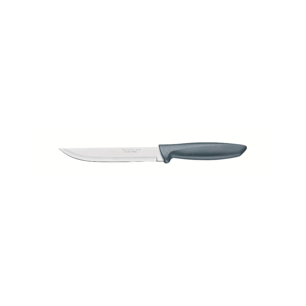 Faca para Cozinha Tramontina Plenus com Lâmina em Aço Inox e Cabo de Polipropileno Cinza 6” Tramontina