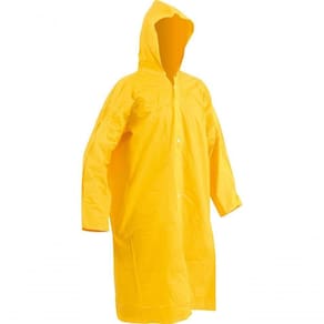 Capa De Chuva Pvc Laminado Sem Forro Gg Amarela Ca11040 - Vo