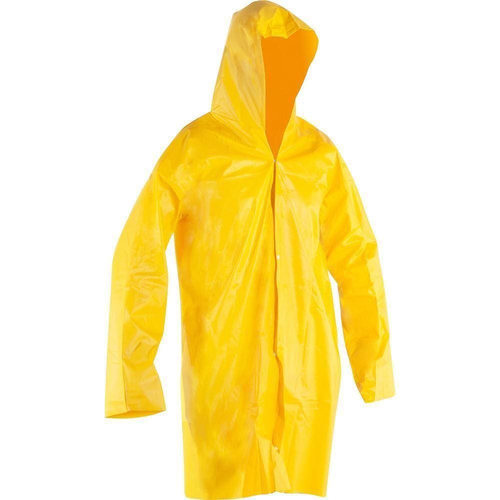 Capa P/ Chuva De Pvc Laminado S/ Forro Xg Amarela Nove54
