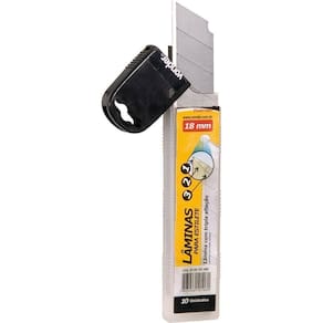 Lamina P/ Estilete 18Mm C/ 10 Peças Tubete Vonder Construtor