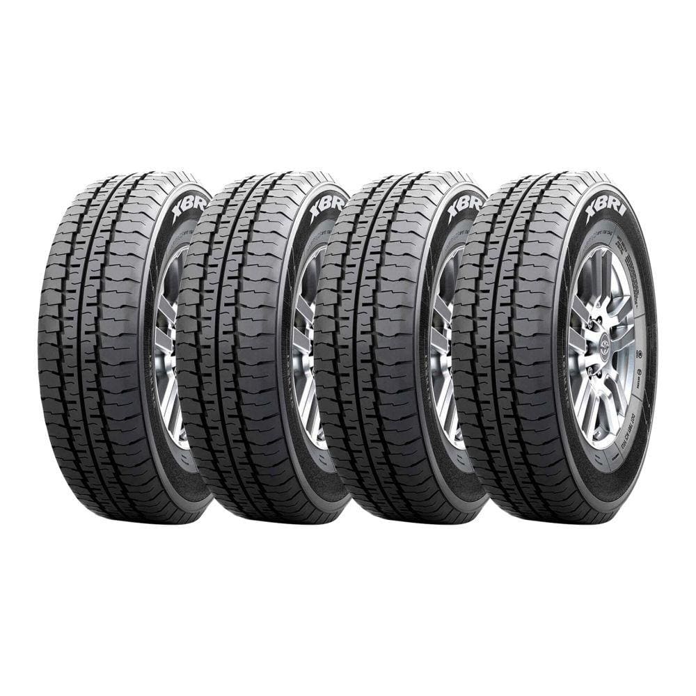 Kit 4 Pneus XBRI Aro 15C 195/70R15C CargoPlus 104/102R