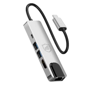 Adaptador Hub 5 em 1 HDMI para Tipo C - Gshield