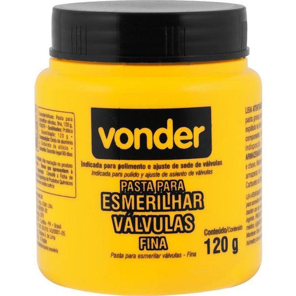 Pasta Para Esmerilhar Válvulas 120G Fina - Vonder