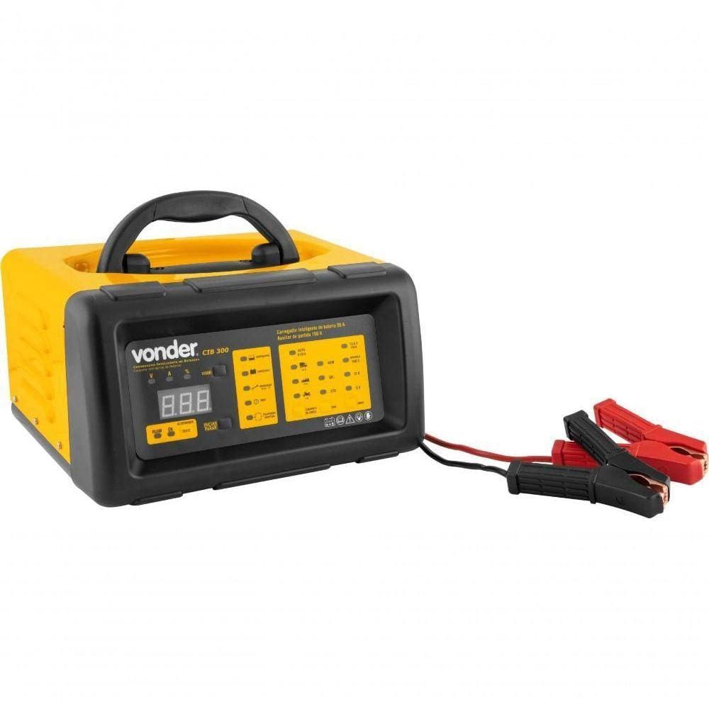 Carregador Inteligente De Bateria 220V Cib 300 Vonder