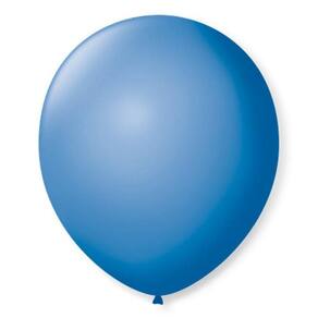 Balão São Roque Número 9 Azul Turquesa 50 Unidades