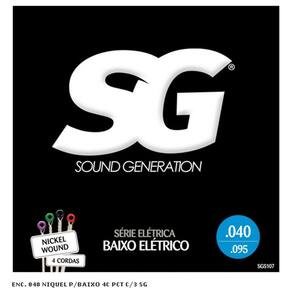 Encordoamento Baixo 4 Cordas 0.040 SG