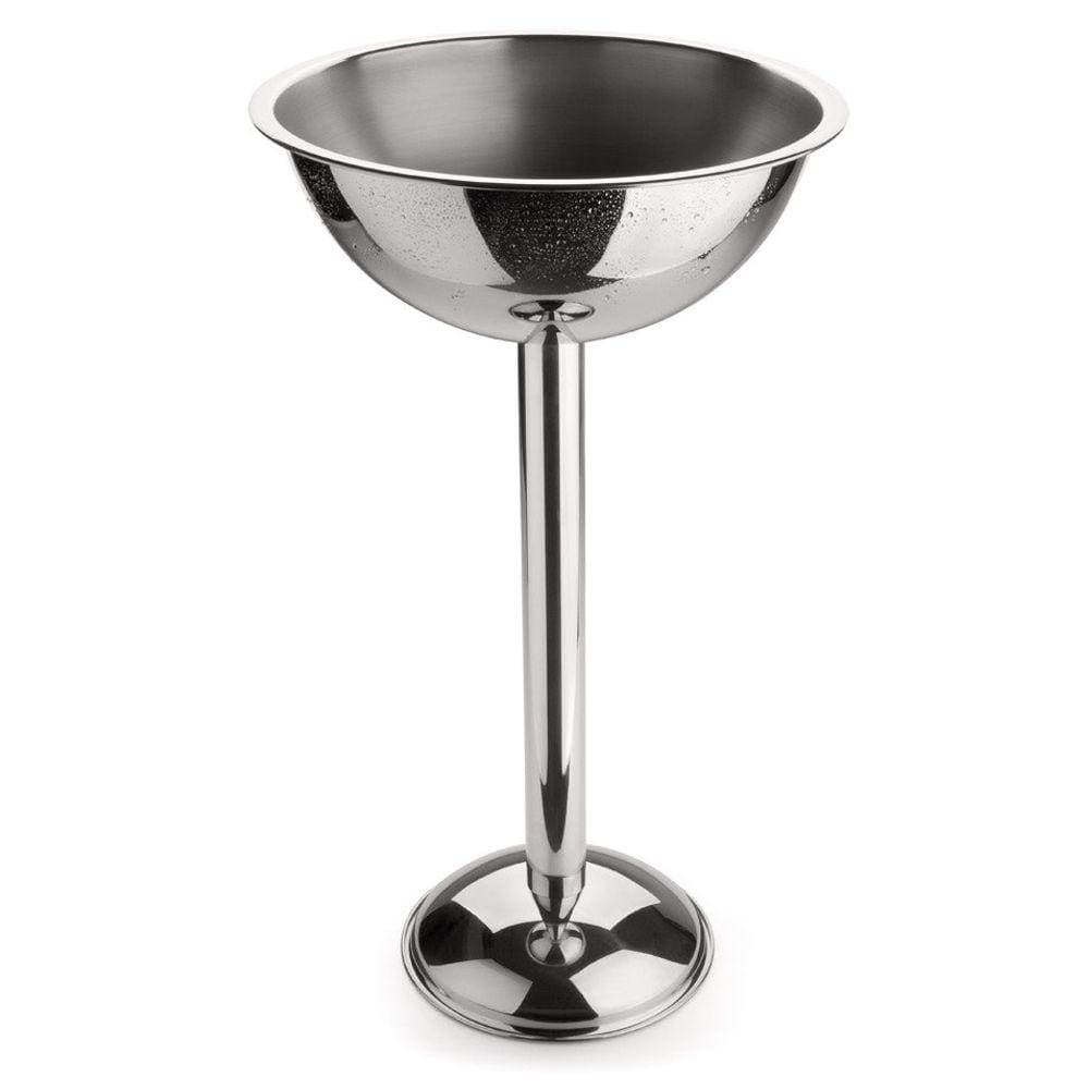 Champanheira Com Pedestal 12,2 Litros De Aço Inox