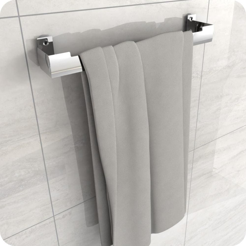 Porta Toalha Rosto Ventosa Suporte Banheiro Inox ELG
