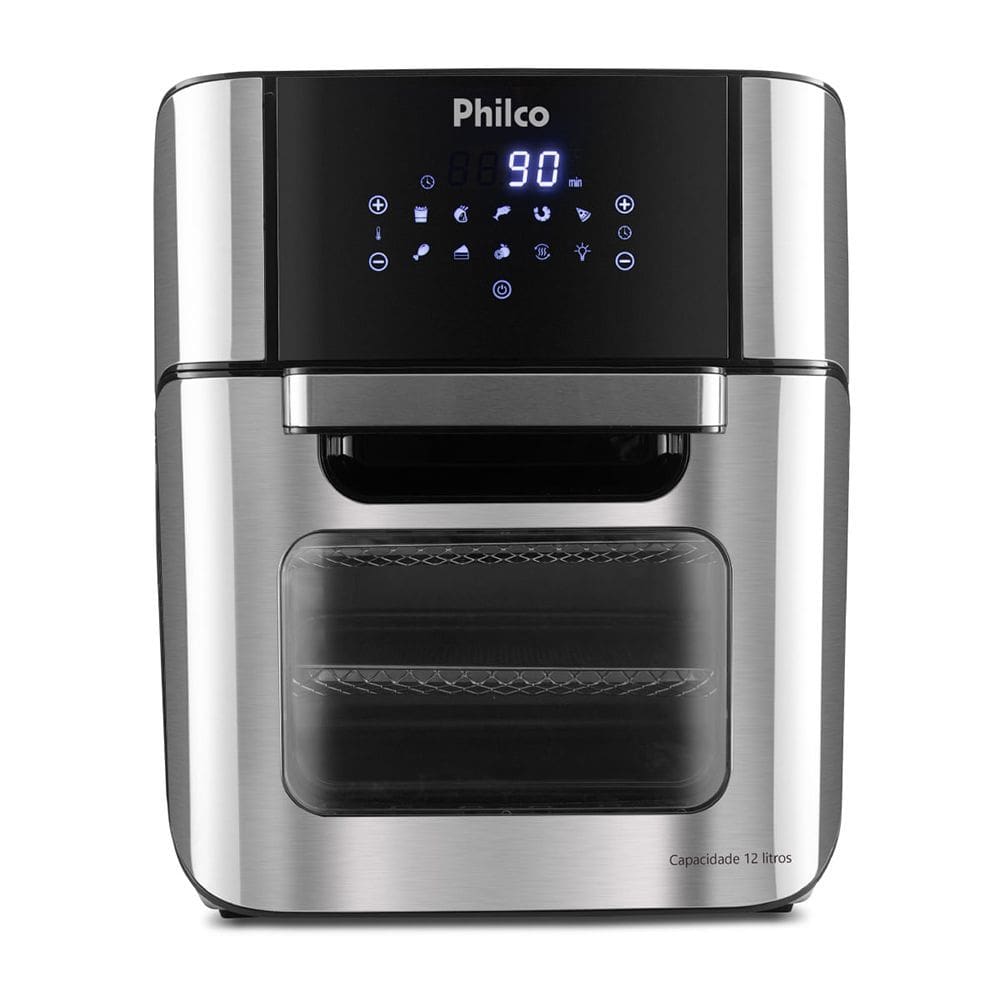 Fritadeira Elétrica Air Fry Oven Philco 12 Litros Preto 127V PFR2200P