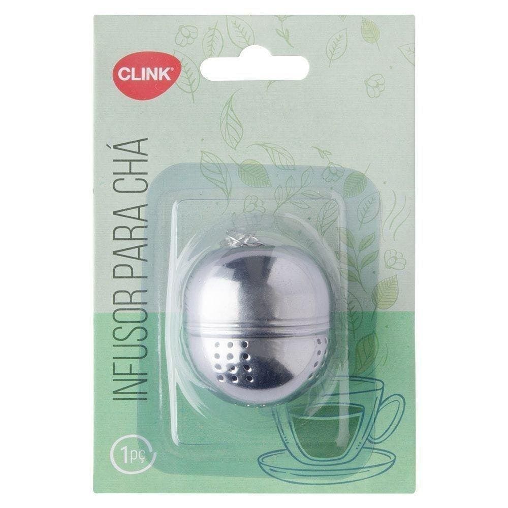 Infusor Para Chá Em Aço Inox Com Corrente