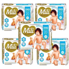 Fralda Descartável Mili- Love & Care- Linha Premiun Tamanho Xxg