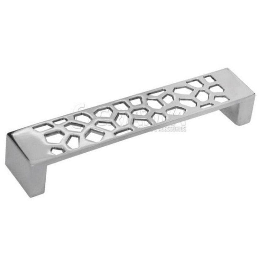 Puxador Moveleiro Zamac 1084 160mm Cromado