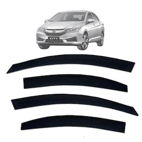 Calha de Chuva Fumê TG Poli Honda City 2009 até 2014
