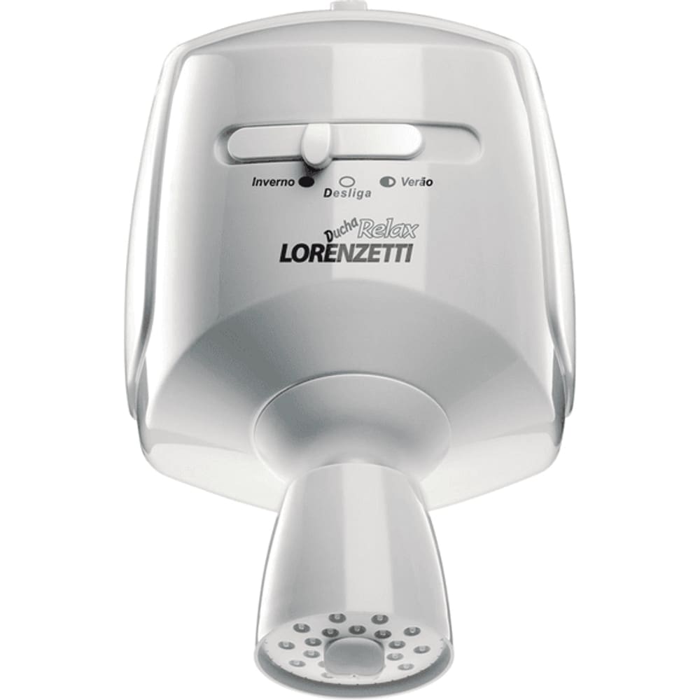 Ducha Relax 127V 5500W Lorenzetti Branco Pequeno