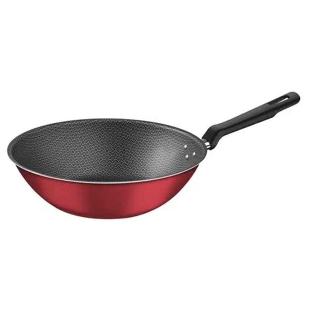 Frigideira Wok Vermelho Alum. Antiaderente 3,6L Tramontina