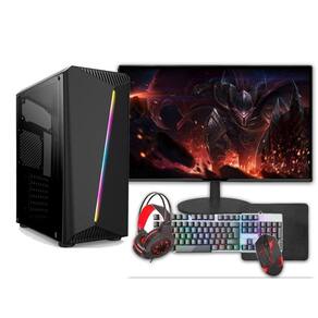 PC Gamer Nível 15 Completo Monitor + Kit Gamer + AMD Ryzen 4650g