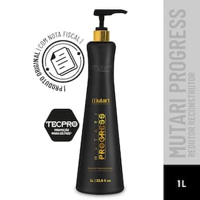 Escova Progressiva Mutari Progress Sem Formol Profissional 1L