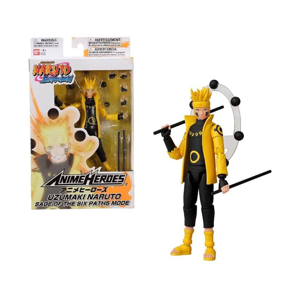 Boneco Naruto Bandai Uzumaki 12cm - Fun F0086-5