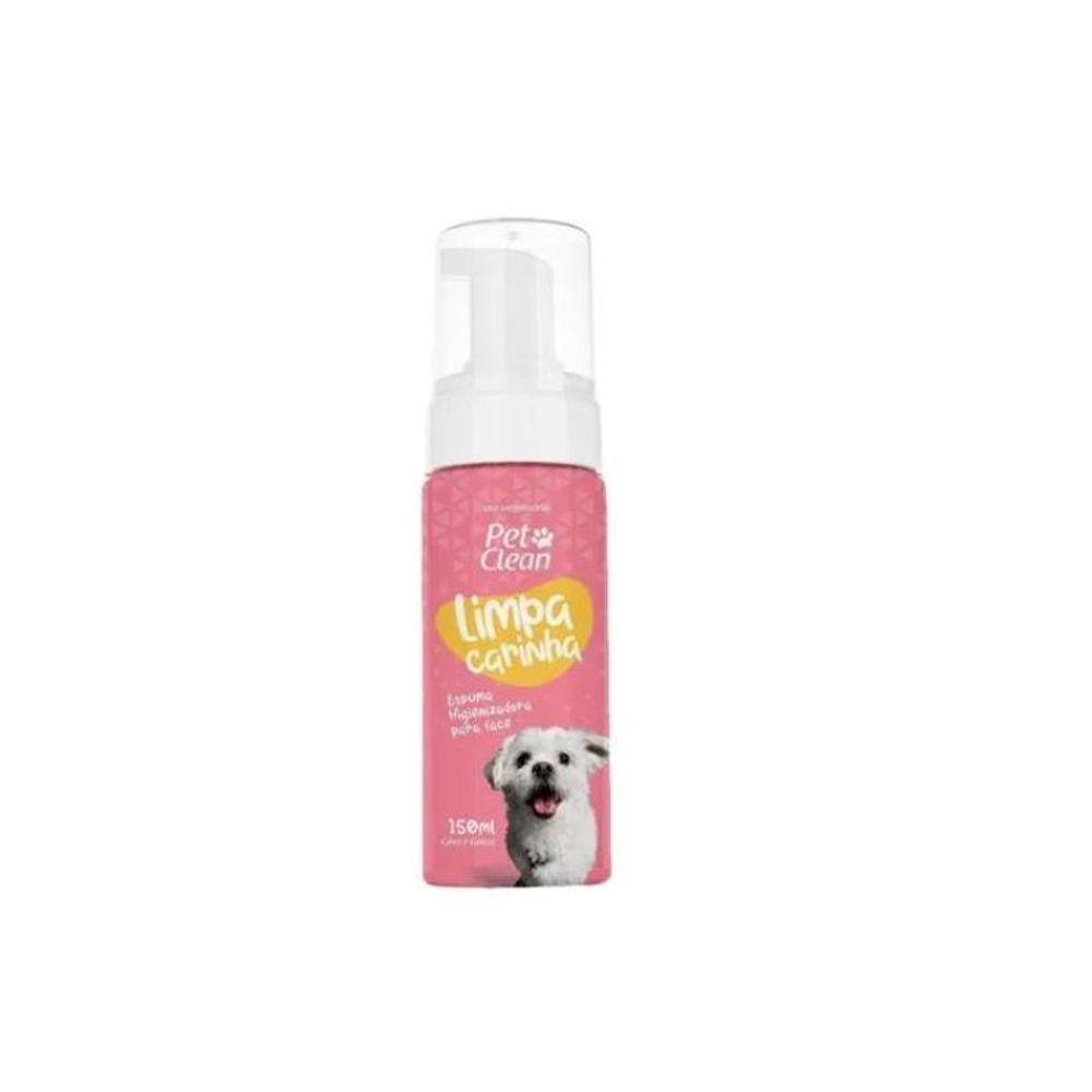 Limpa Carinha Cachorro Cão Gato Pet Clean 150Ml