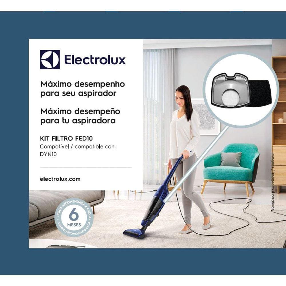 Kit Filtro Para Aspiradores - Dyn10 (Fed10)