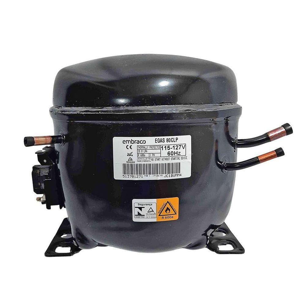 Compressor Embraco Egas80clp 1/4 127v R600