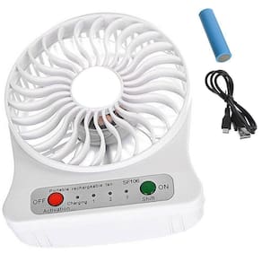 Mini-Ventilador De Mesa Branco Eiyo