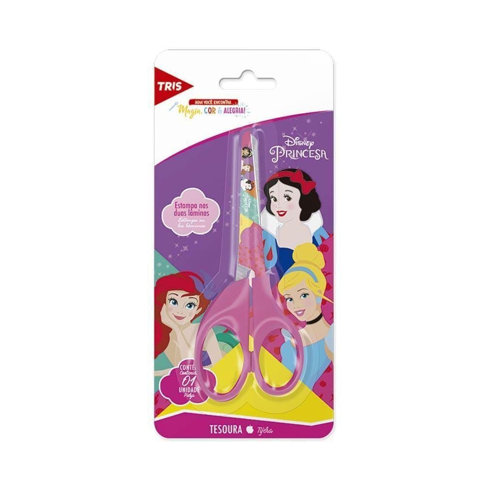 Tesoura Escolar 13Cm Tris Princesa
