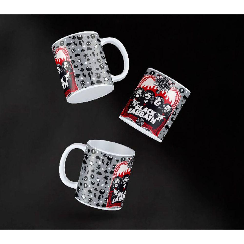 Caneca Cerâmica Rock Black Sabbath