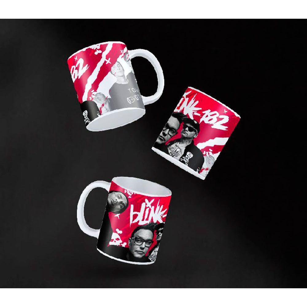 Caneca Cerâmica Rock Blink 182
