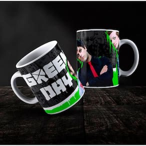 Caneca Cerâmica Rock Green Day Mod.01