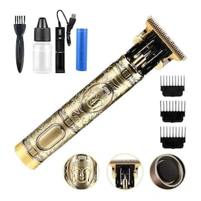 Máquina De Cortar Cabelo Profissional Dos Homens Dragão Recarregável Barbeador Aparador Barba Máquina Corte Cabelo Barbe