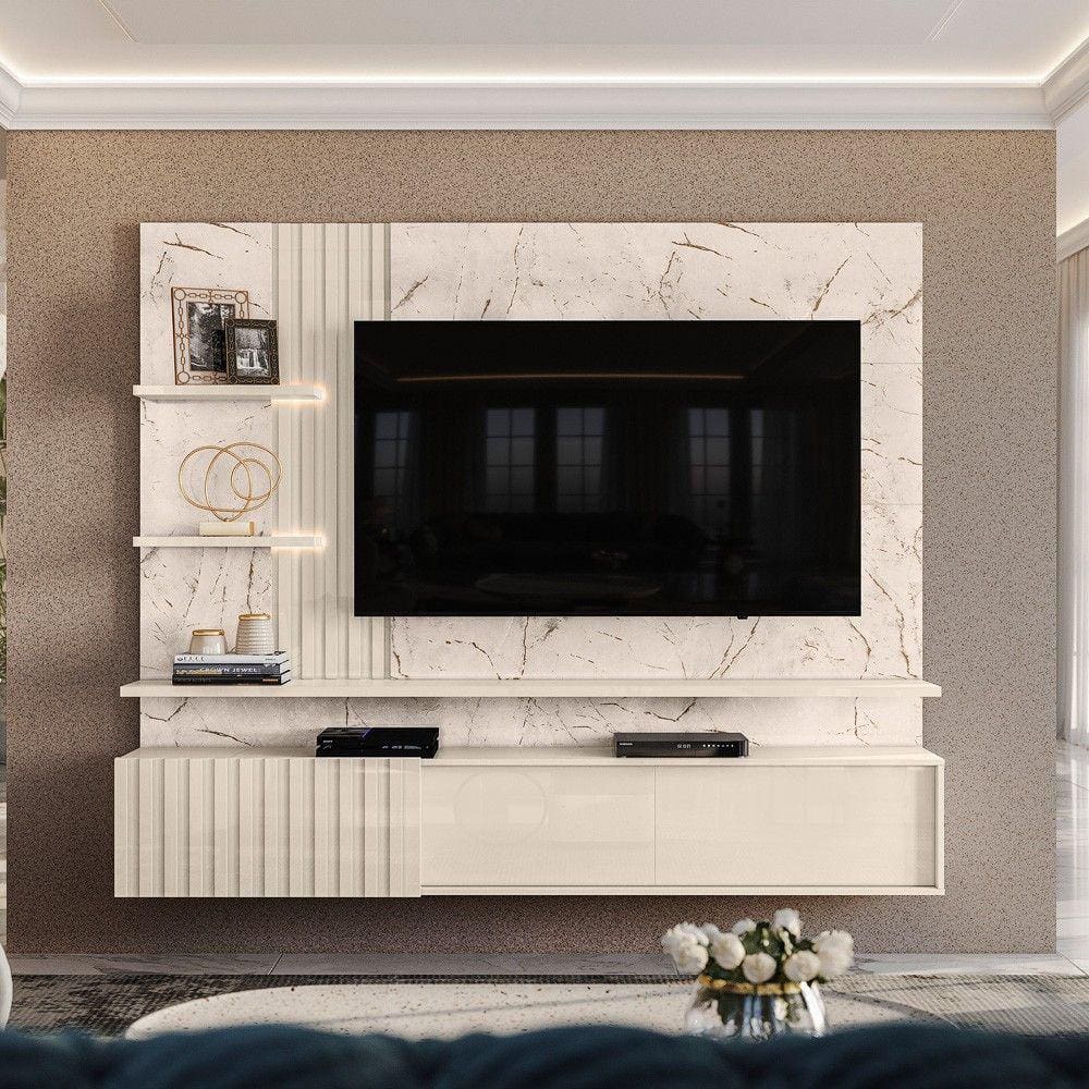 Painel para TV até 65 Polegadas 3 Portas Atena Madetec
