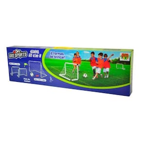 Trave Infantil - Gol 2 em 1 - Gol a Gol - DM Sports - DM Toys