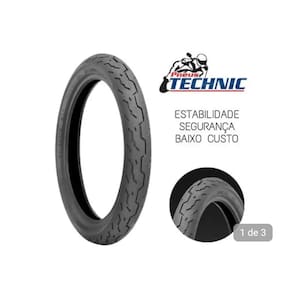 Pneu Technic S/ Câmara 90/90-18