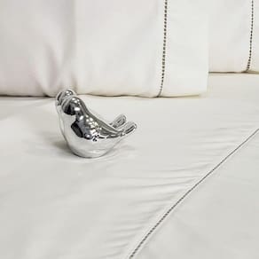 Jogo De Lençol Cama Casal Queen 400 Fios Ponto Palito 4 Peças Casa Dona
