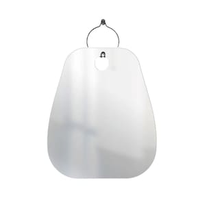 Espelho Decorativo Aramado Wire Boll Preto 60X50 Cm Trapezio