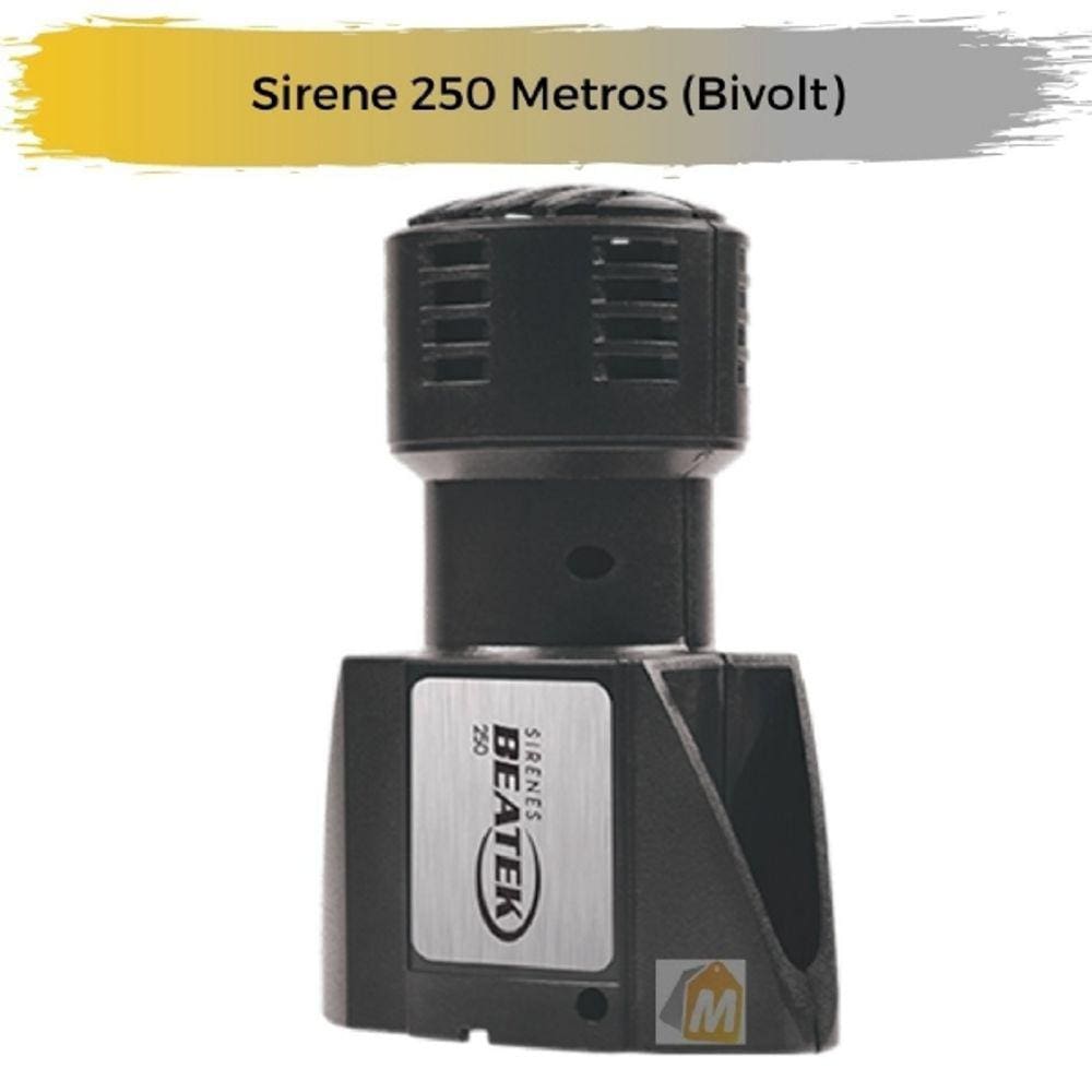 Sirene Sinaleiro Para Alarme - 250m biv
