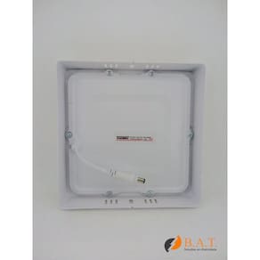 Plafon Led 12W Lux Quadrado Sobrepor 4000K