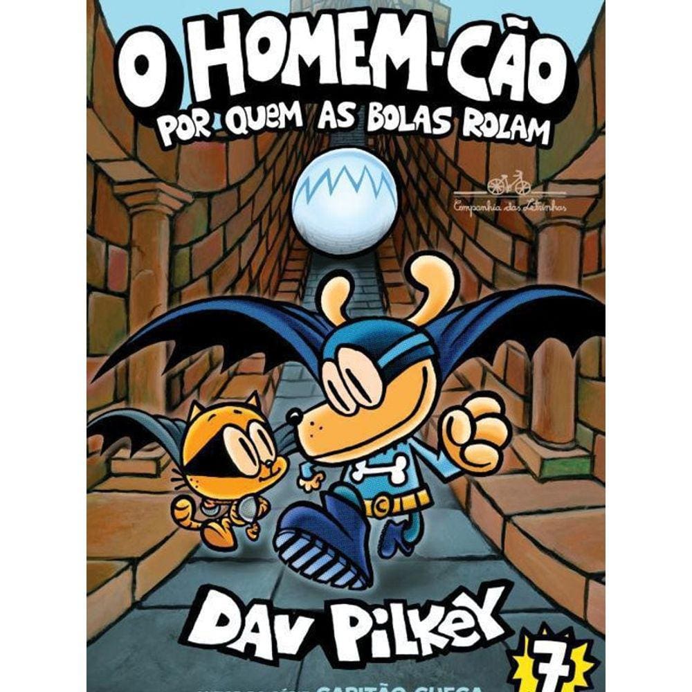 Livro O Homem-Cão: Por Quem As Bolas Rolam