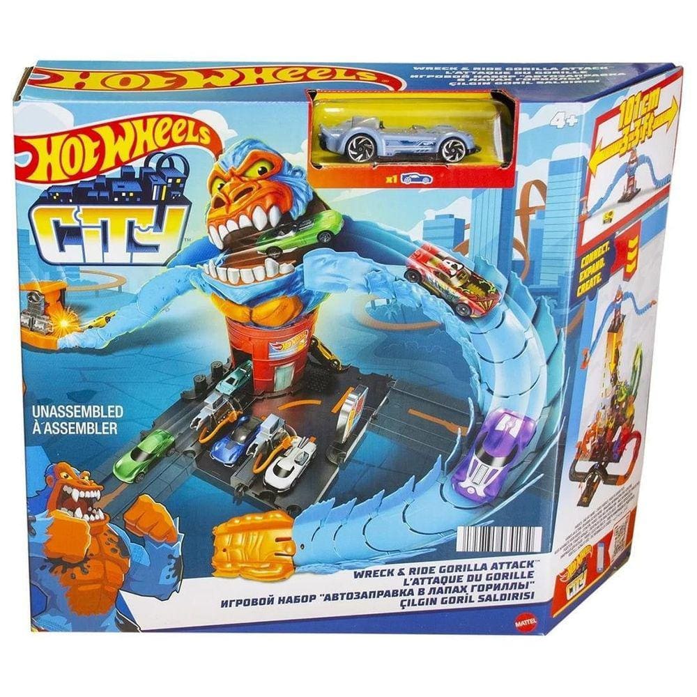 Hot Wheels Pista E Acessorio City Conj. Ataque De Cobra