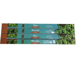 Kit 4 Caixa Incenso Zed Black Premium Arruda Boa Sorte
