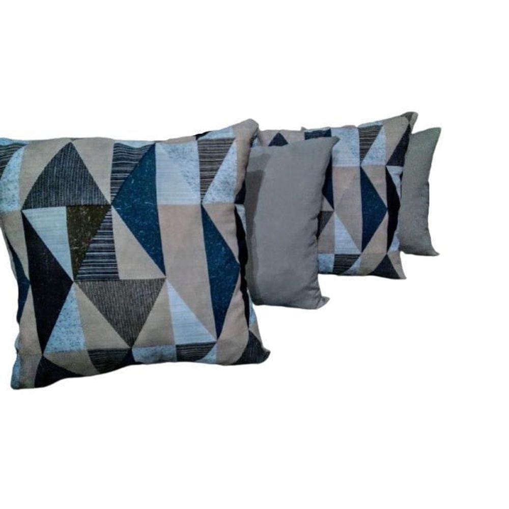 Kit Capa Para Almofada Gorgurinho Areia 4 Peças