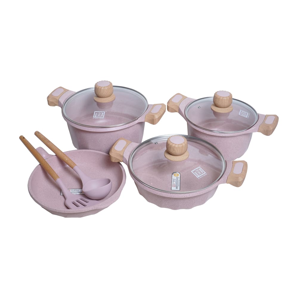 JOGO COZINHA PINTADO OKFORD 6PC (SITE)-LARANJA C/ ROSAS