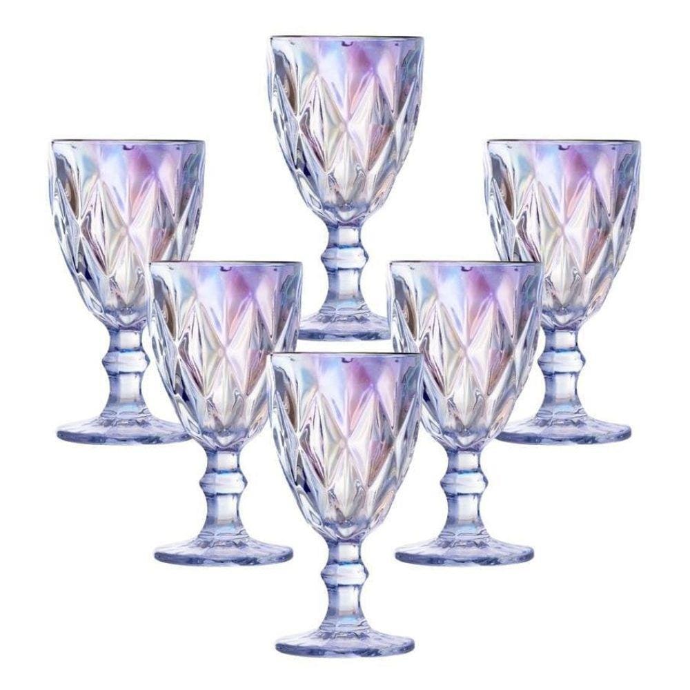 Jogo De Taças Furta Cor Taça Diamond Para Agua Taça De Vidro