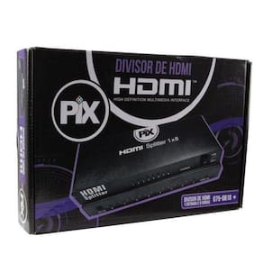 Divisor de Vídeo HDMI 1 Entrada para 8 Saídas 1.4
