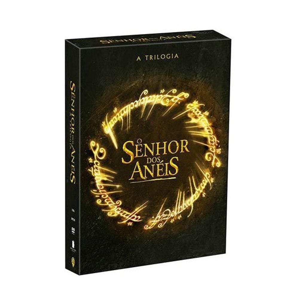 Box Trilogia O Senhor Dos Anéis 3 Dvds