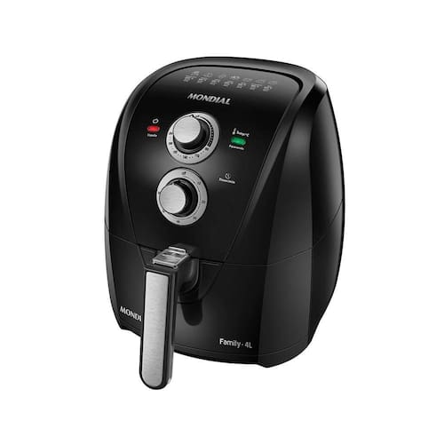 imagem-Fritadeira Elétrica Air Fryer Mondial Afn-40-Le 4l Preta - 220v
